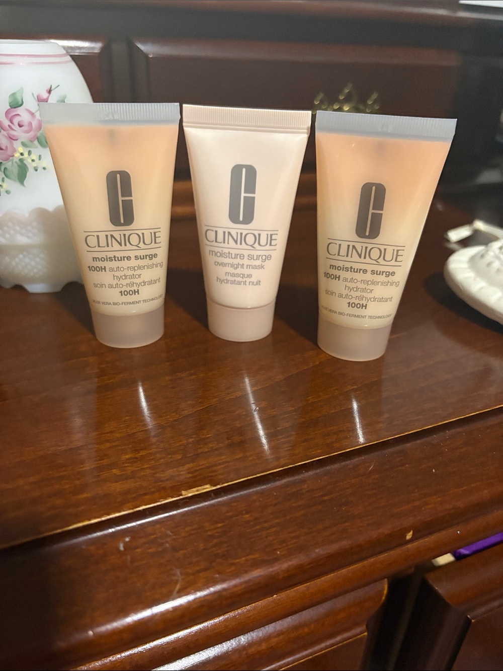3x Clinique Moisture Surge - Travel Size